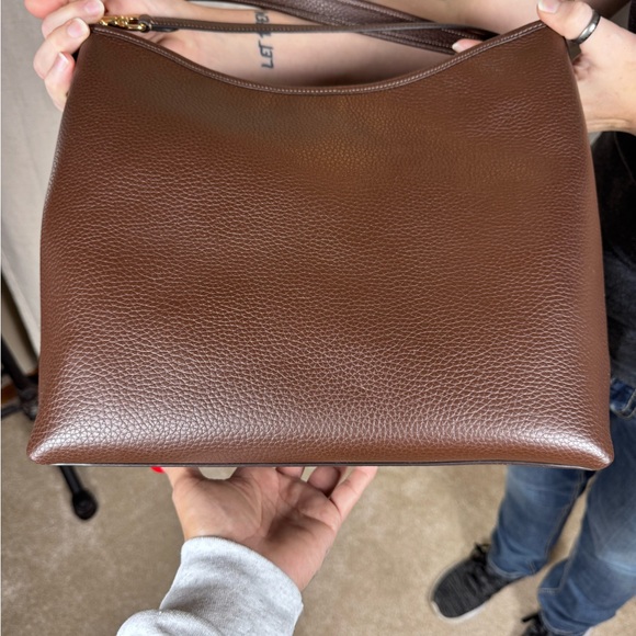 Coach Large Laurel pebbled leather shoulder bag in Maple. New with tags! - Picture 9 of 11